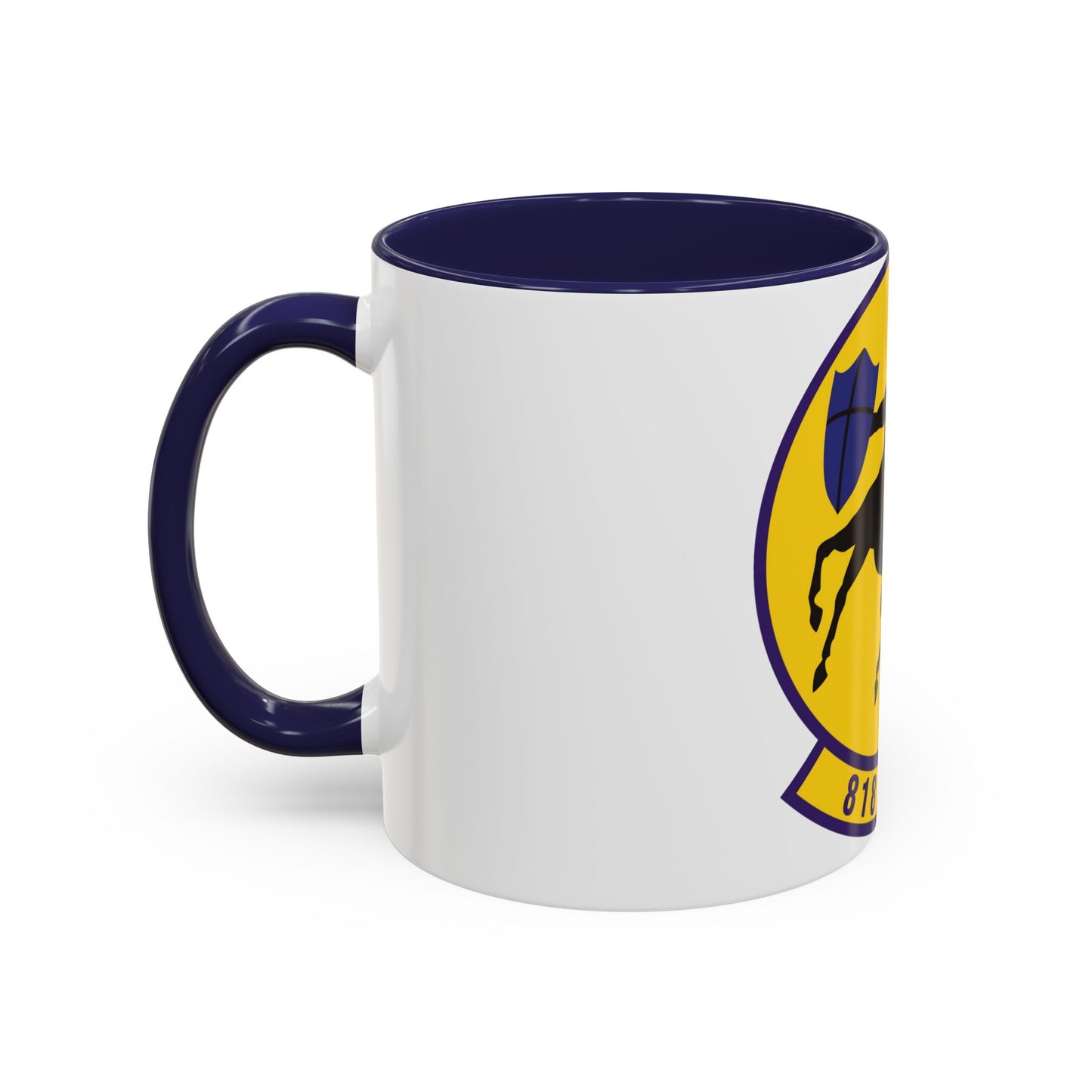 818th Global Mobility Squadron (U.S. Air Force) Accent Coffee Mug