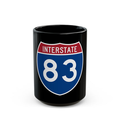Interstate 83 (U.S. Highways) Black Coffee Mug