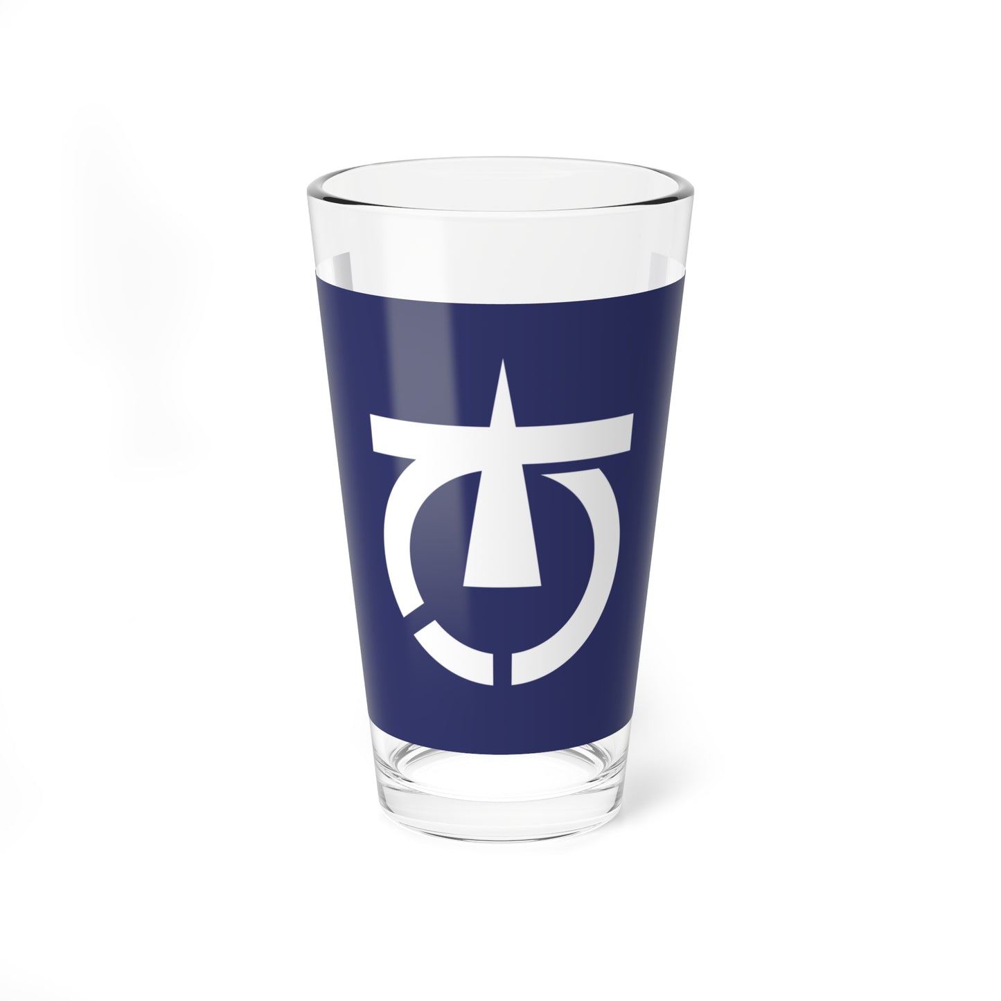 Flag of Onbetsu Hokkaido 1965-2005 (Japan) Pint Glass 16oz