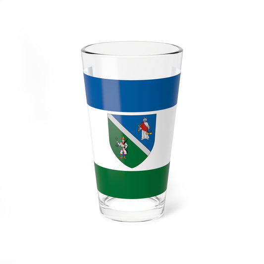 Flag of Kajaszo (Hungary) Pint Glass 16oz