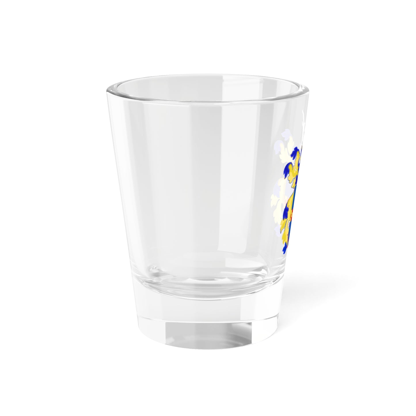 Coat of Arms of Eli Whitney (United States) (Coat of Arms) Shot Glass 1.5oz