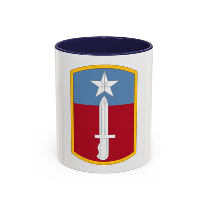 205TH INFANTRY BRIGADE (U.S. Army) Accent Coffee Mug