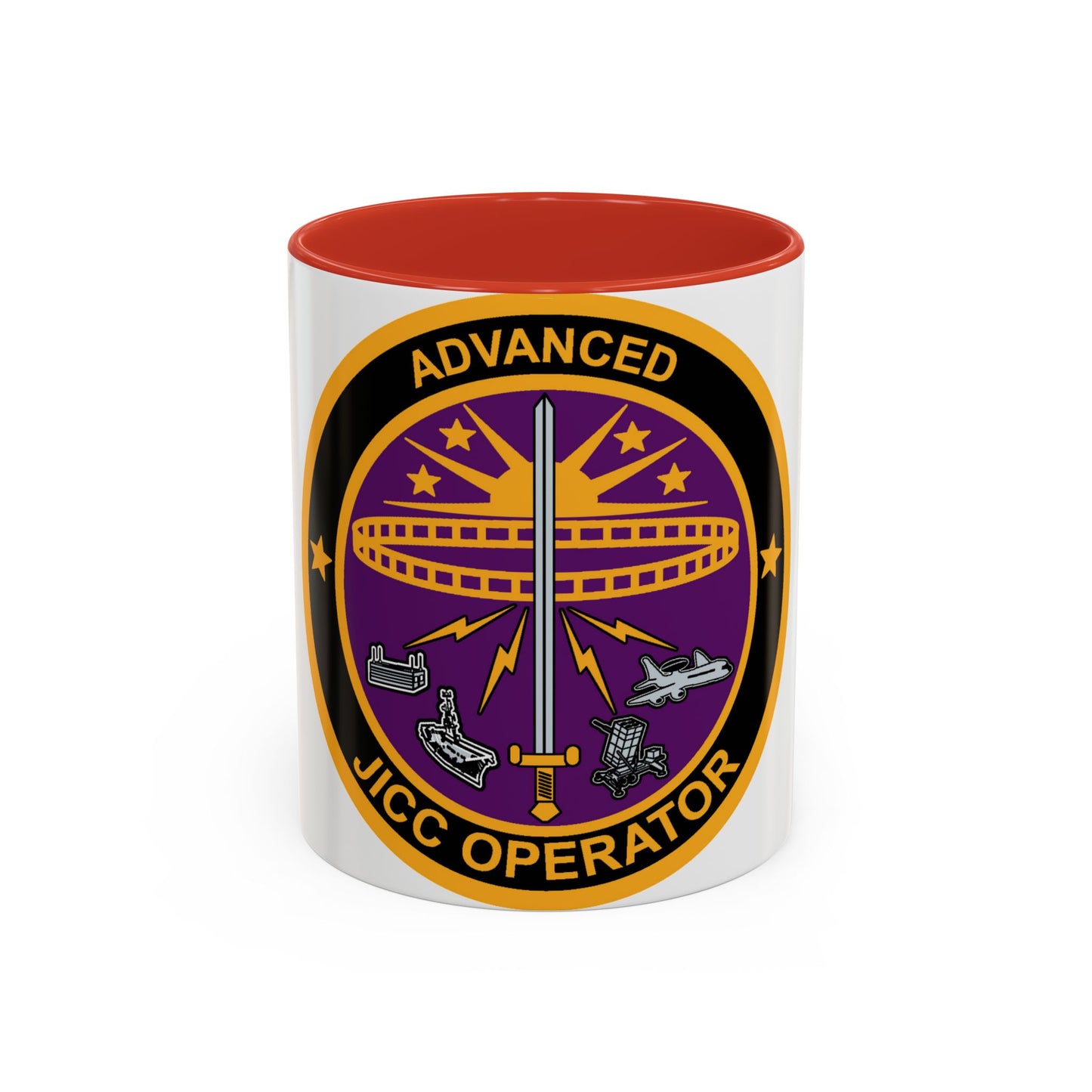 Advanced JICC Operator (U.S. Air Force) Accent Coffee Mug