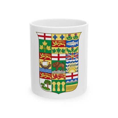 Arms of Canada 1907 - White Coffee Mug