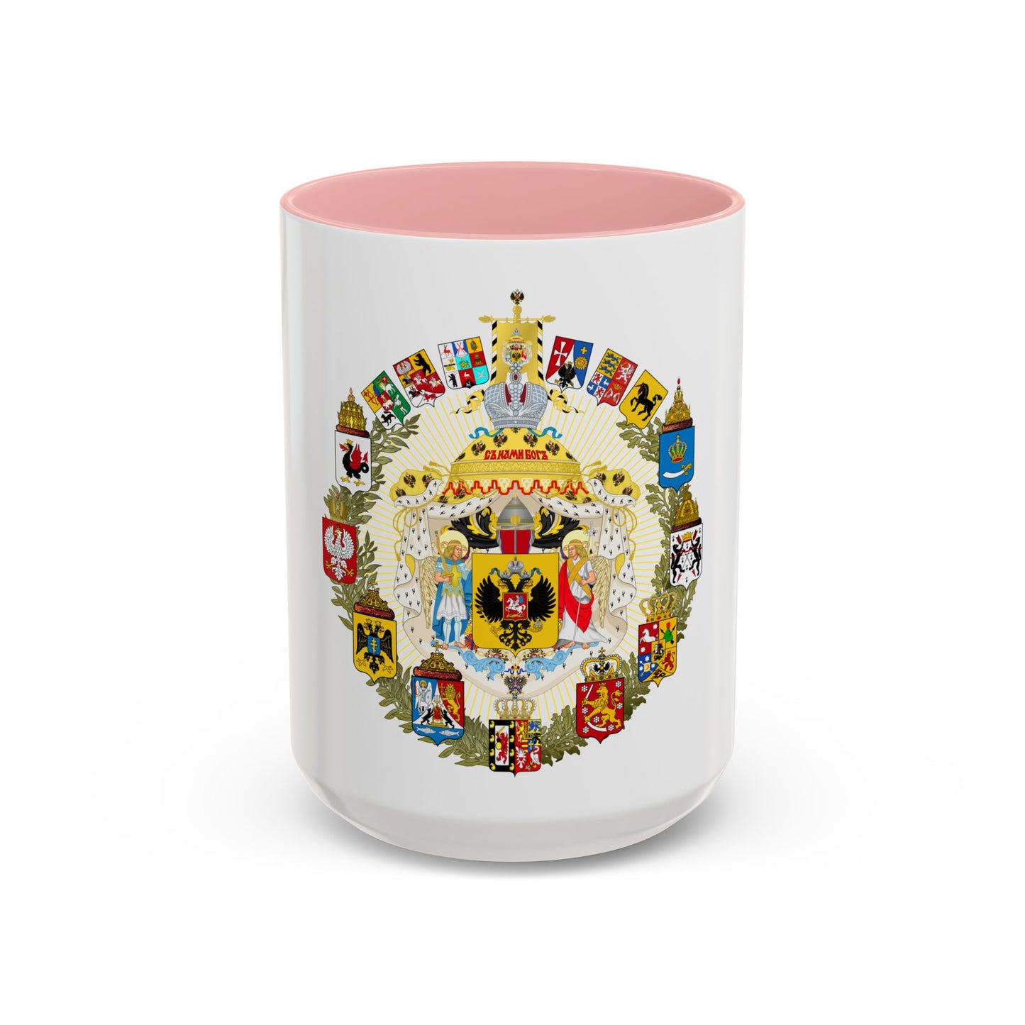 Greater Coat of Arms of the Russian Empire - Accent Coffee Mug