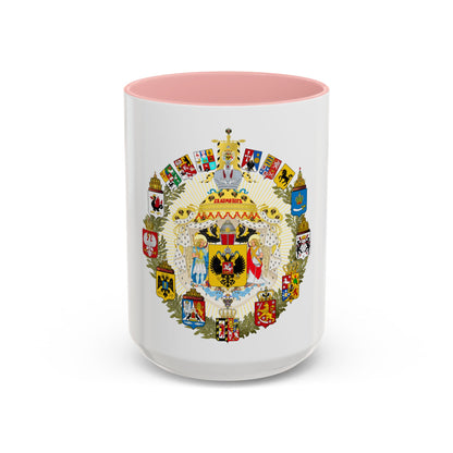 Greater Coat of Arms of the Russian Empire - Accent Coffee Mug