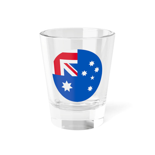 Australia flag icon round (Australia) Shot Glass 1.5oz