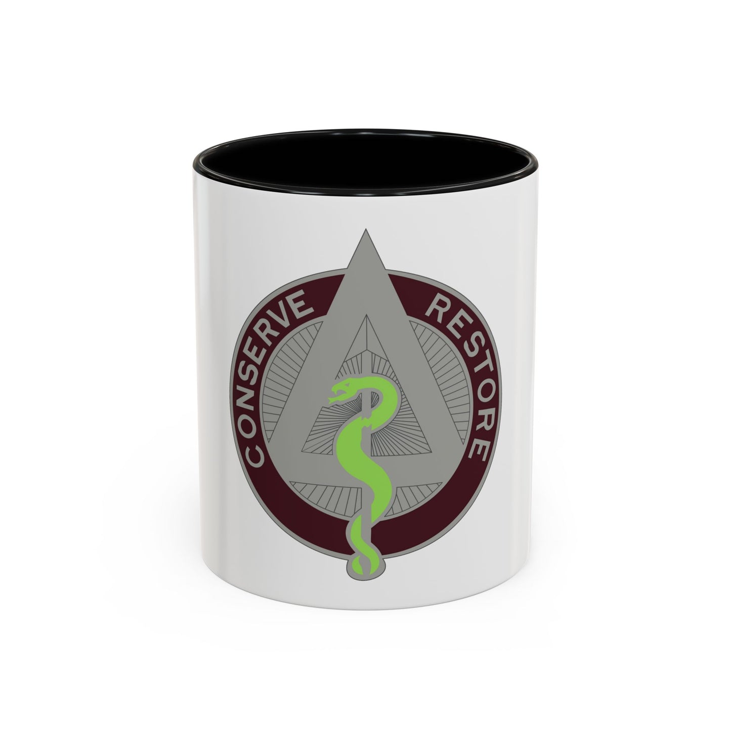 US Area Dental Laboratory Walter Reed Medical Center (U.S. Army) Accent Coffee Mug