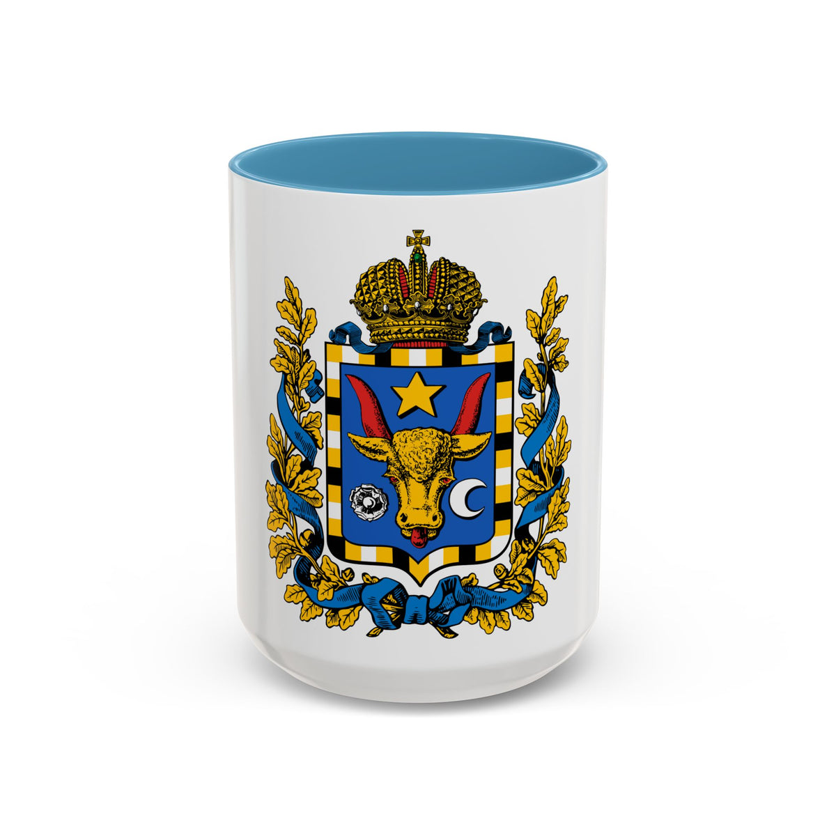 Coat of arms of Bessarabia Governorate 1878 - Accent Coffee Mug