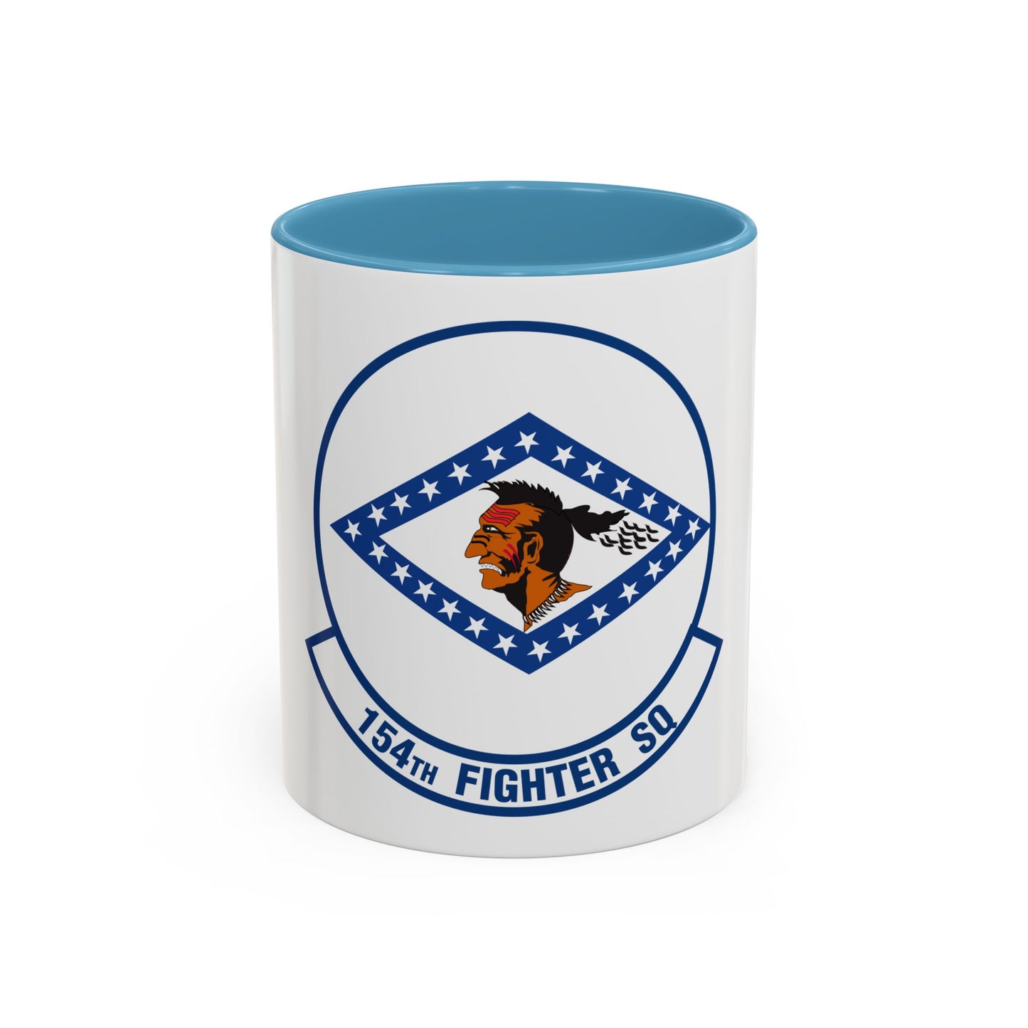 154 Fighter Squadron (U.S. Air Force) Accent Coffee Mug