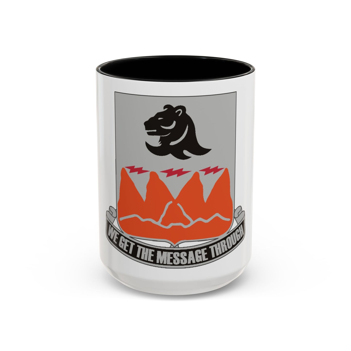 4 Signal Battalion (U.S. Army) Accent Coffee Mug