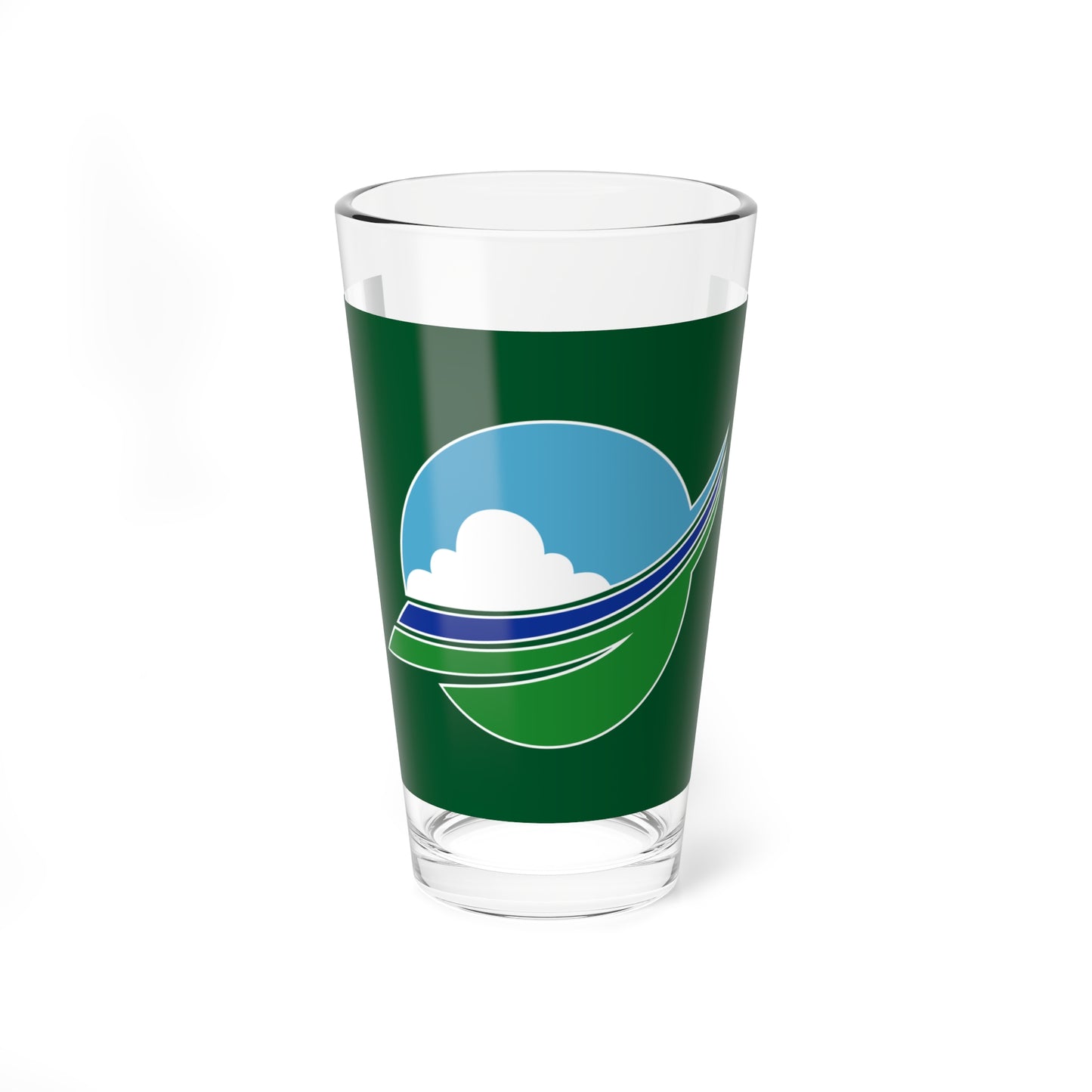 Flag of Ozora Hokkaido (Japan) Pint Glass 16oz