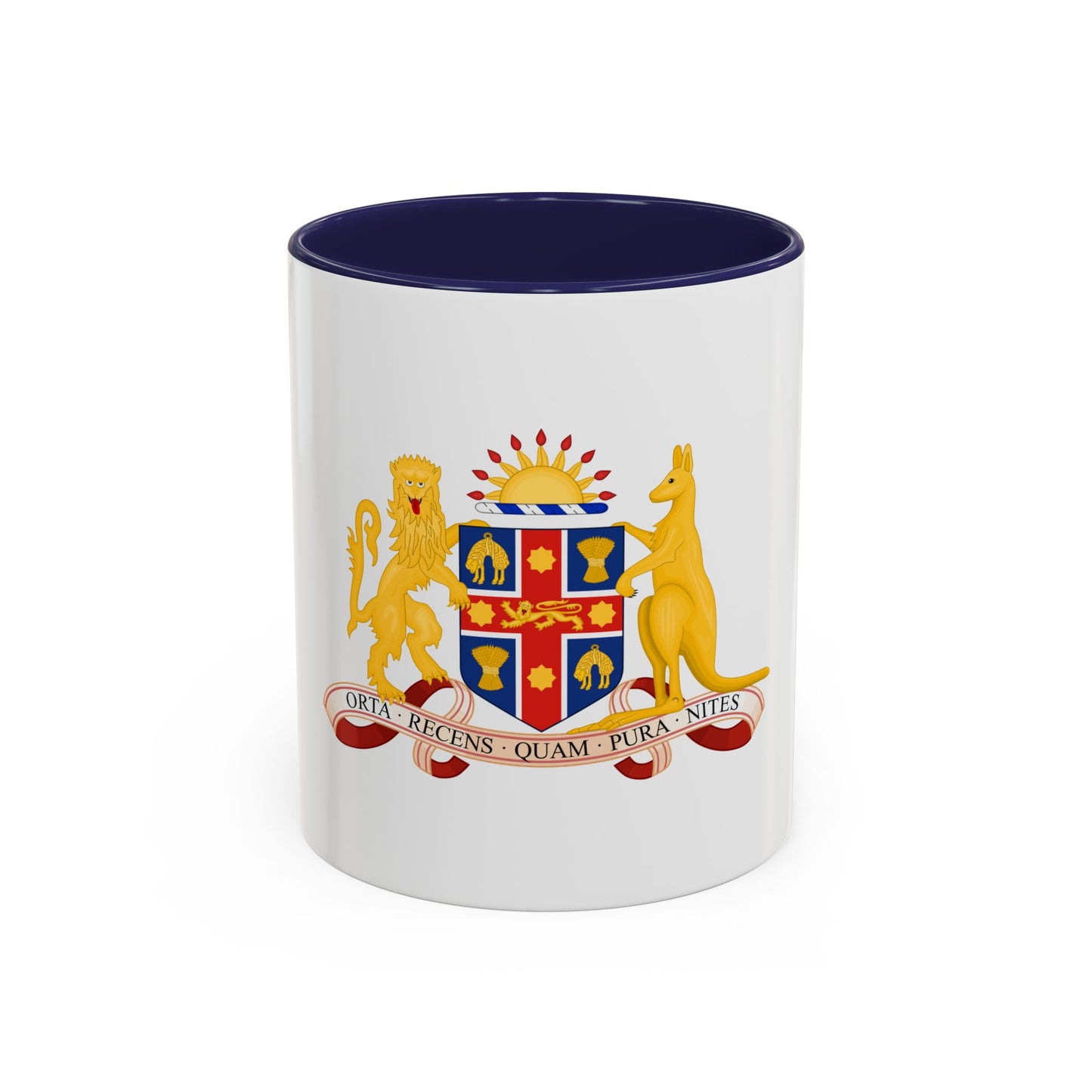 Coat of Arms of New South Wales - Accent Coffee Mug