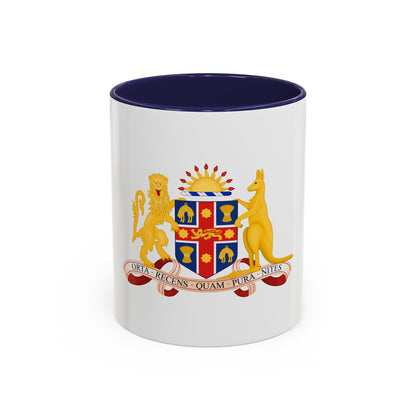 Coat of Arms of New South Wales - Accent Coffee Mug