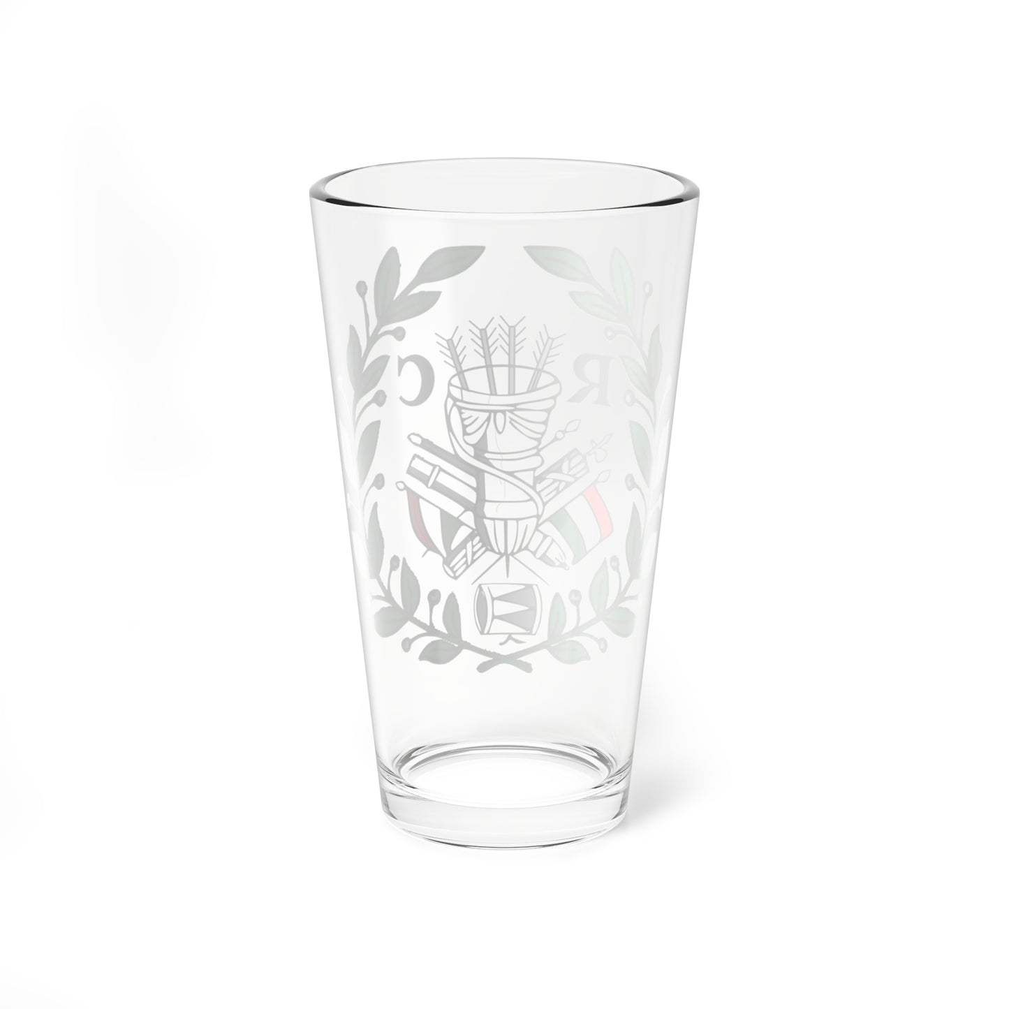 Emblem of Cispadane Republic (Italy) (Coat of Arms) Pint Glass 16oz