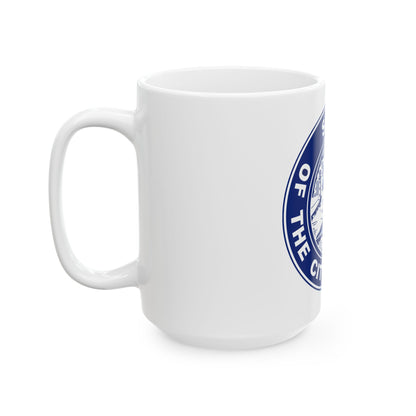 Seal of Buffalo New York - White Coffee Mug