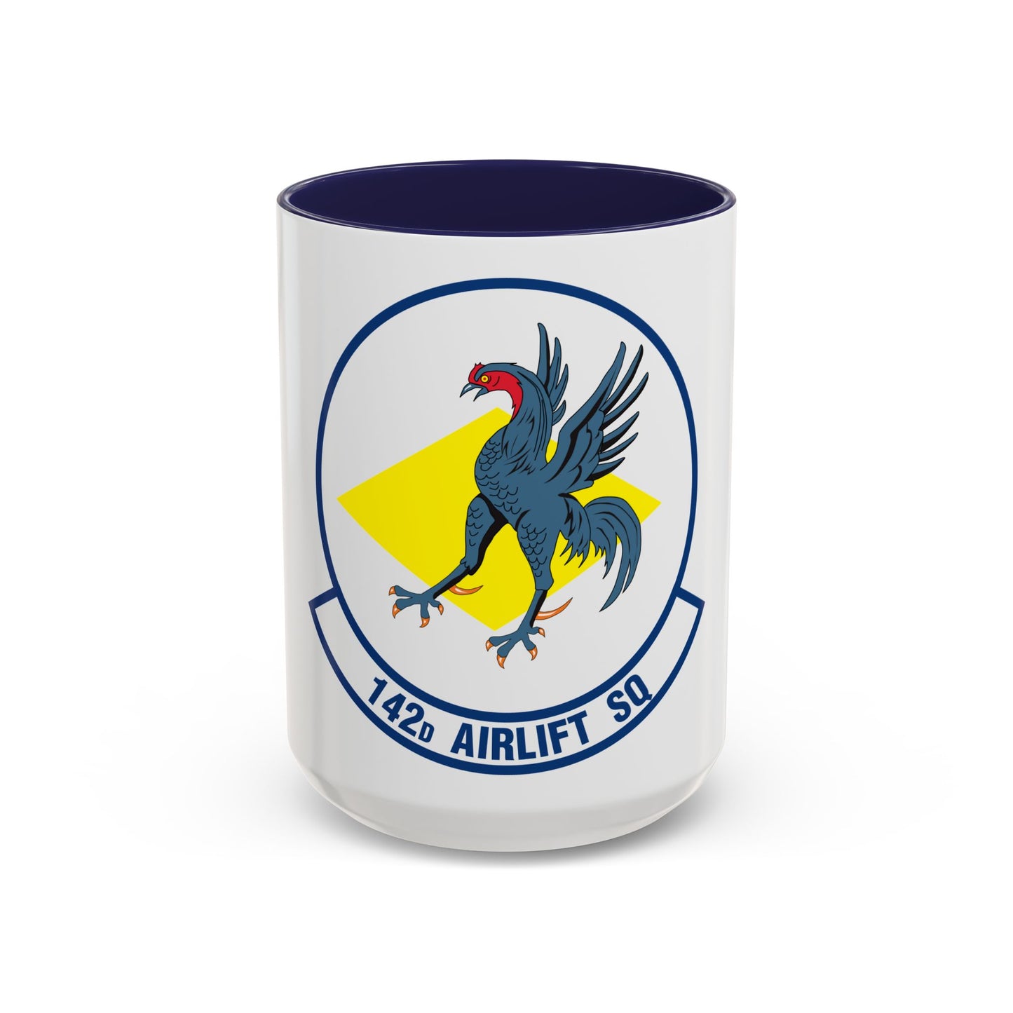142 Airlift Squadron (U.S. Air Force) Accent Coffee Mug
