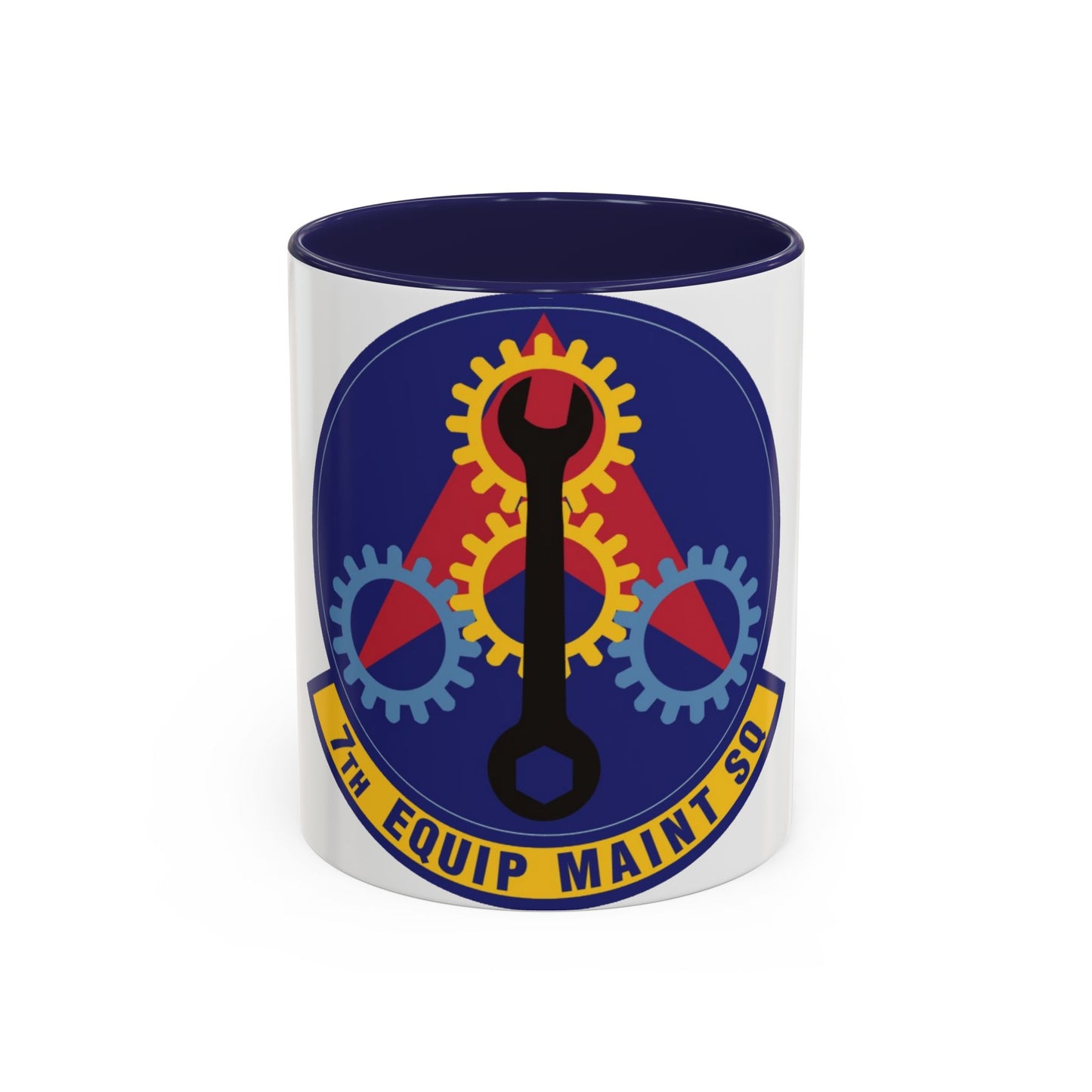 7th Equipment Maintenance Squadron (U.S. Air Force) Accent Coffee Mug