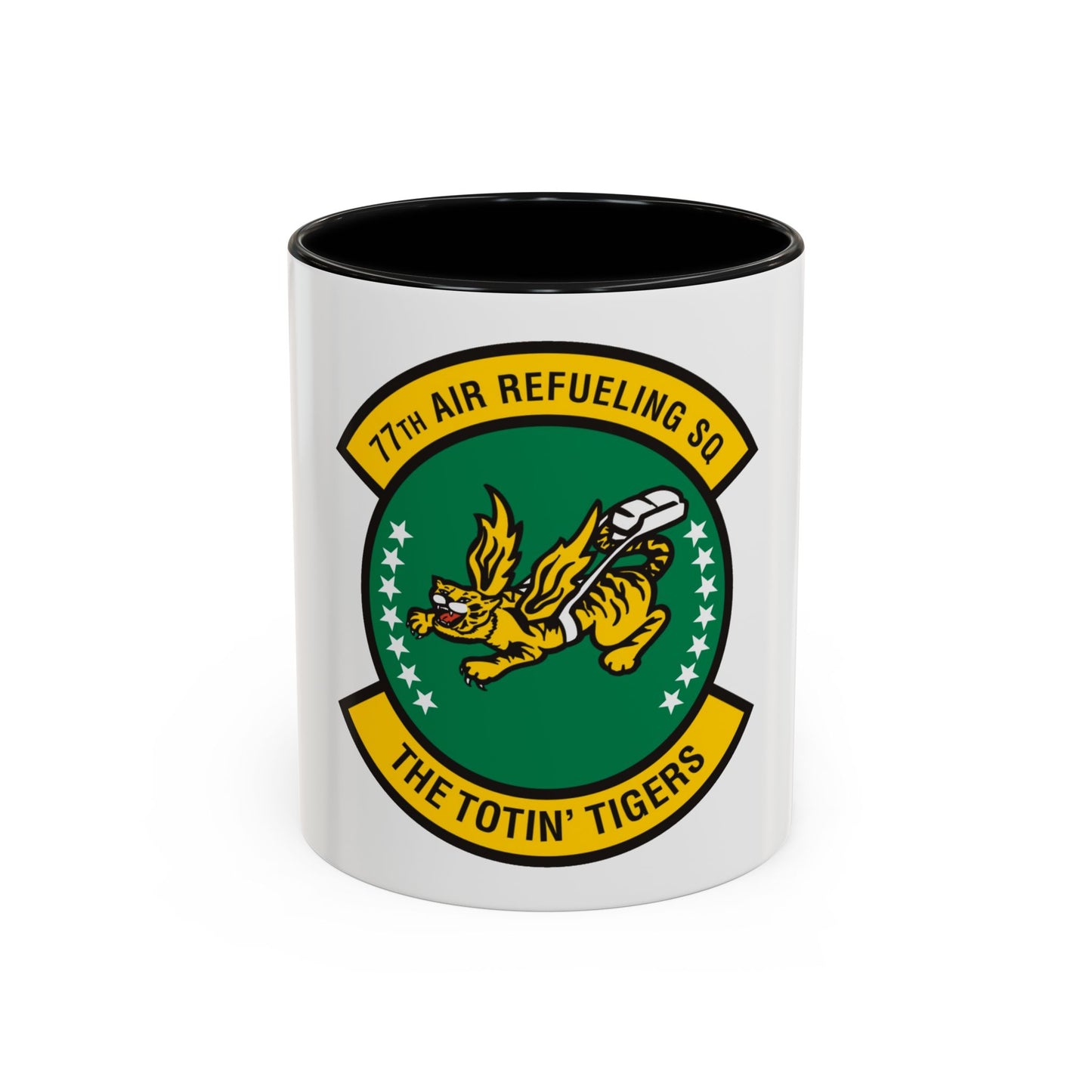 77 Air Refueling Squadron AFRC (U.S. Air Force) Accent Coffee Mug
