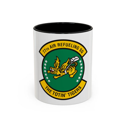 77 Air Refueling Squadron AFRC (U.S. Air Force) Accent Coffee Mug