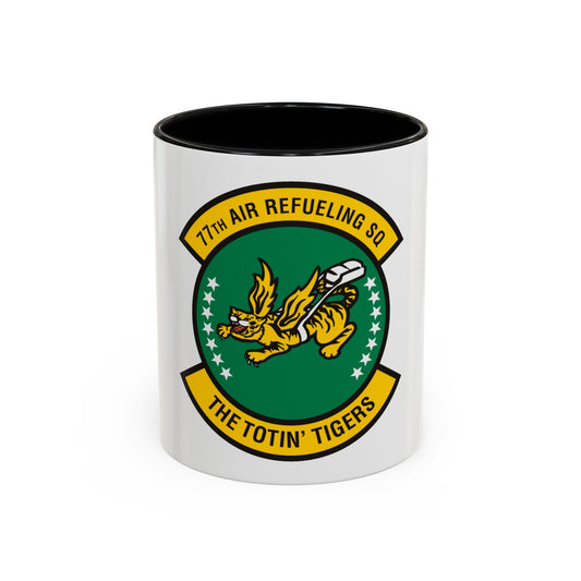 77 Air Refueling Squadron AFRC (U.S. Air Force) Accent Coffee Mug