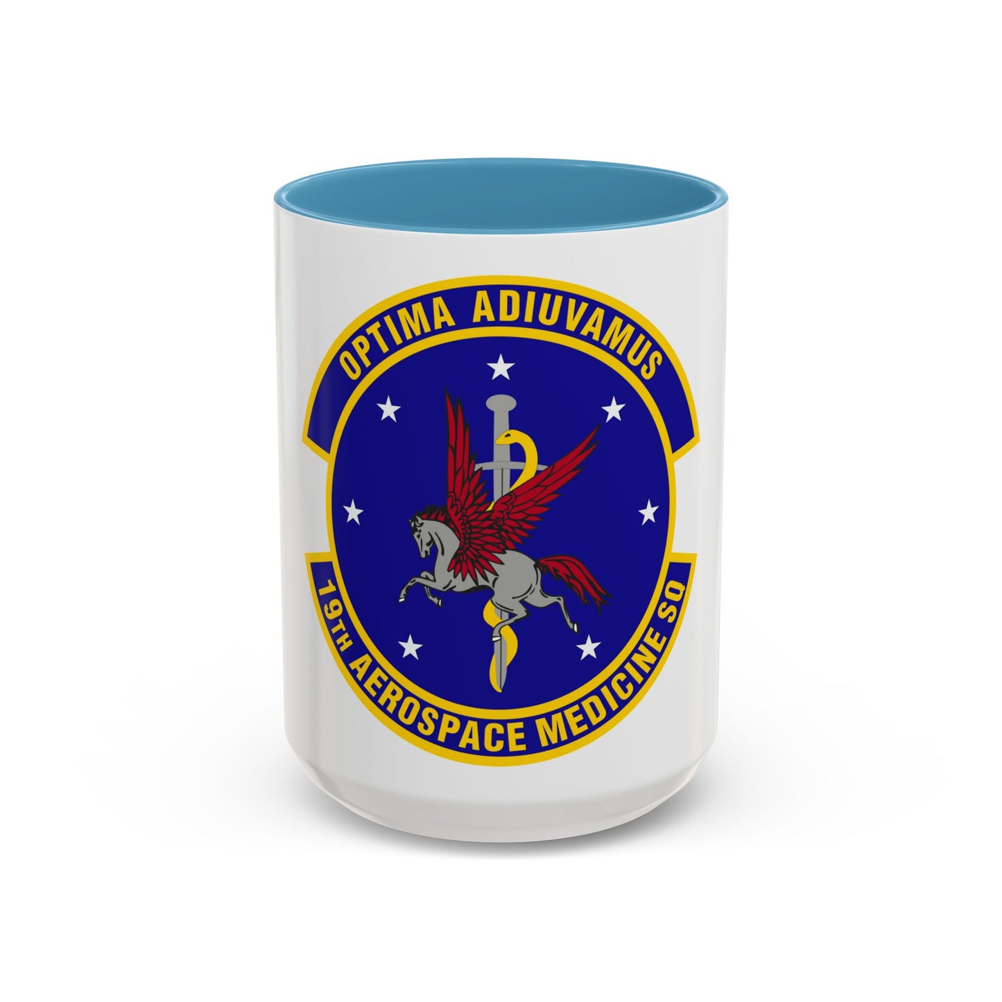 19th Aerospace Medicine Squadron (U.S. Air Force) Accent Coffee Mug