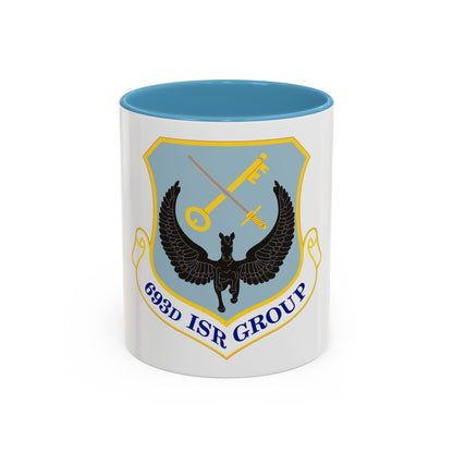 693 Intelligence Surveillance and Reconnaissance Group ACC (U.S. Air Force) Accent Coffee Mug