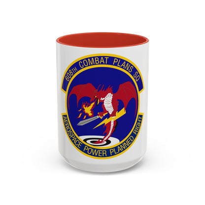 608th Combat Plans Squadron (U.S. Air Force) Accent Coffee Mug