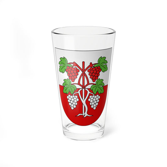 Villette-coat of arms (Switzerland) (Coat of Arms) Pint Glass 16oz