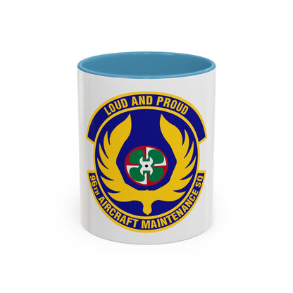 96th Aircraft Maintenance Squadron (U.S. Air Force) Accent Coffee Mug