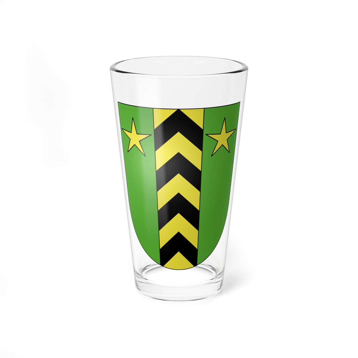 Leytron-coat of arms (Switzerland) (Coat of Arms) Pint Glass 16oz