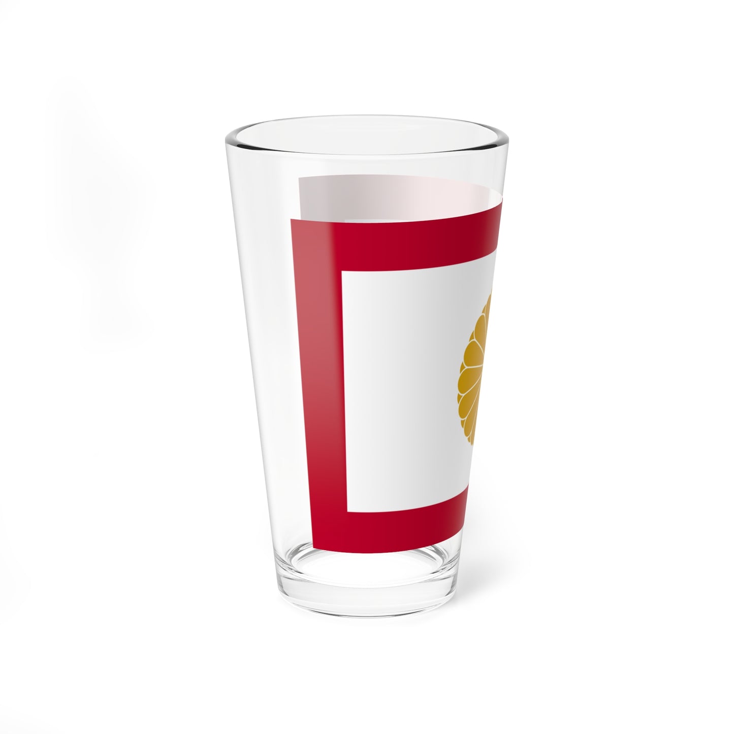 Japan Kouzoku Flag 16ben (Japan) (Coat of Arms) Pint Glass 16oz