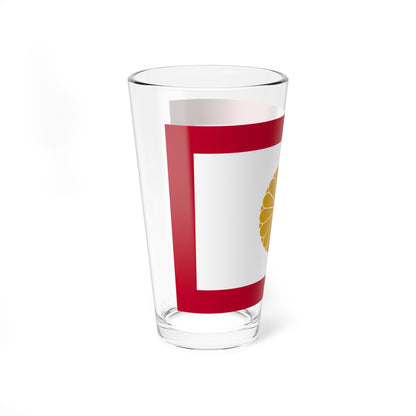 Japan Kouzoku Flag 16ben (Japan) (Coat of Arms) Pint Glass 16oz