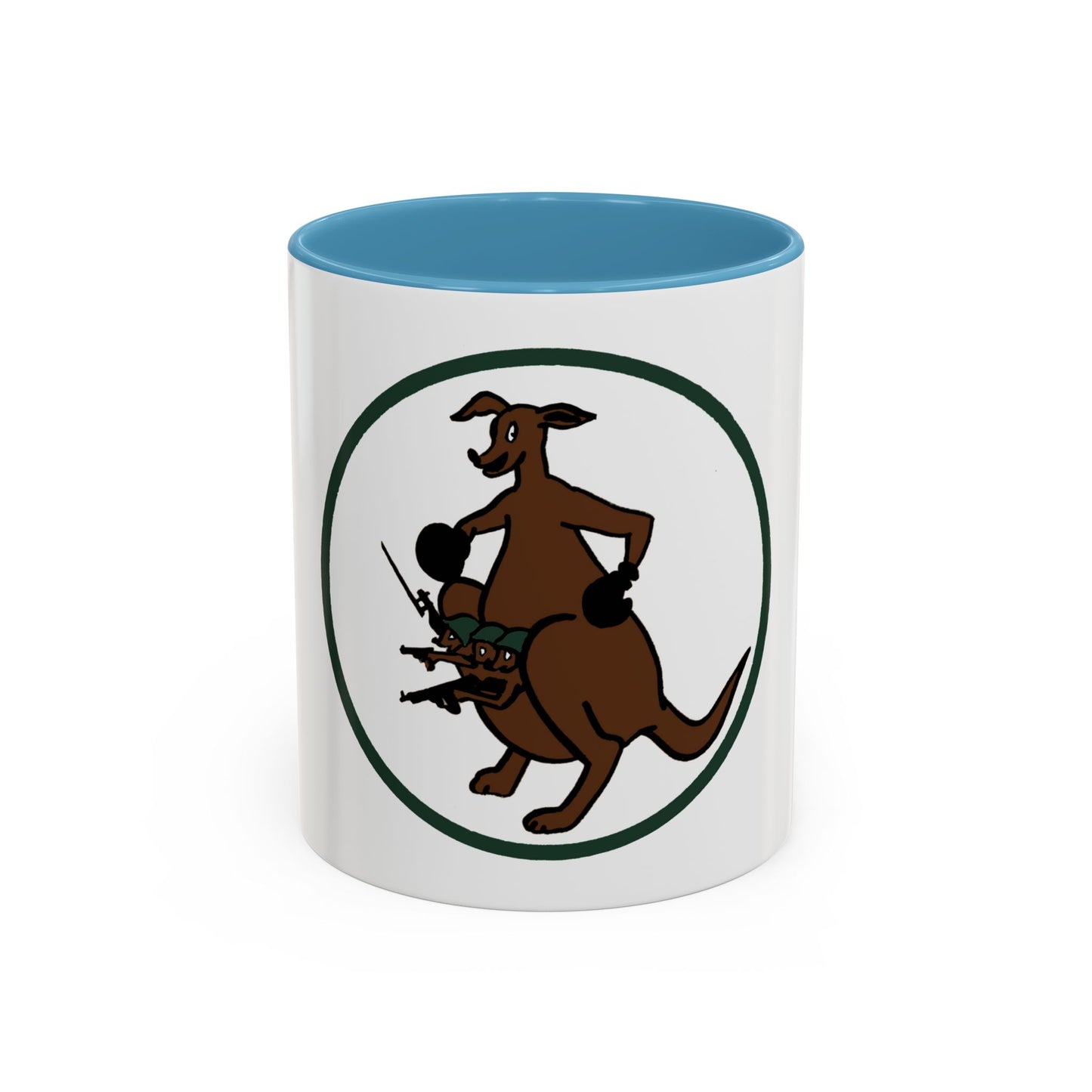 52 Airlift Squadron AMC (U.S. Air Force) Accent Coffee Mug
