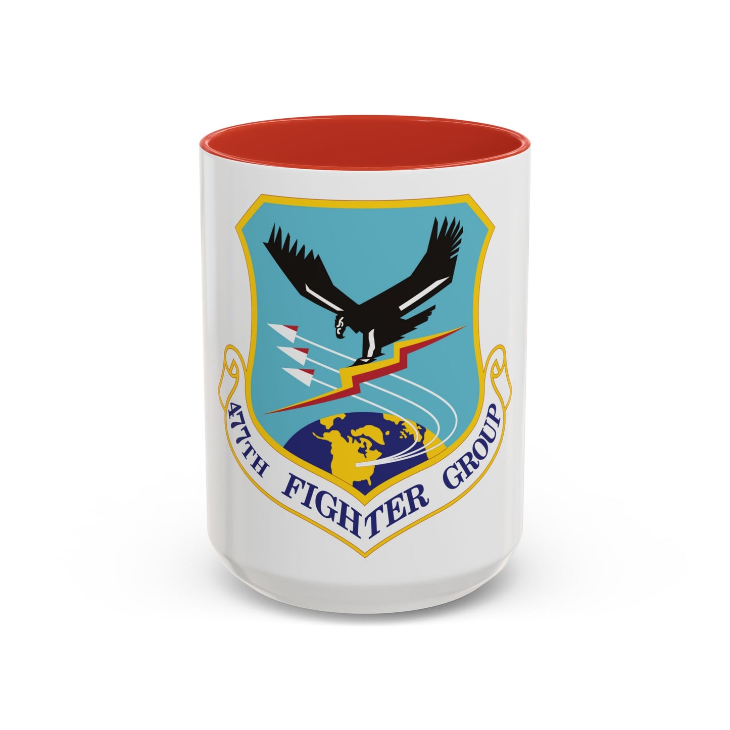 477th Fighter Group (U.S. Air Force) Accent Coffee Mug