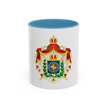 Coat of arms of the Empire of Brazil - Accent Coffee Mug