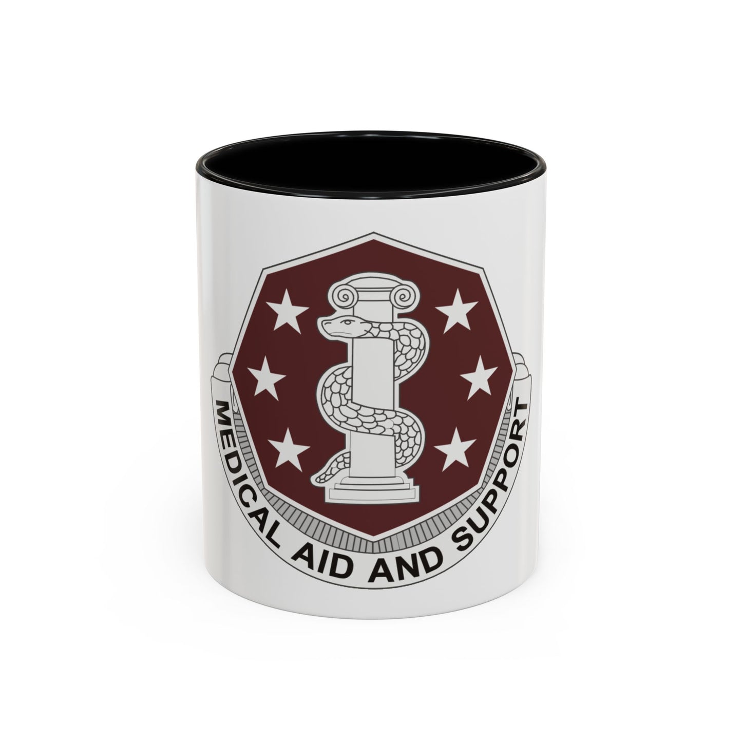 168 Medical Battalion (U.S. Army) Accent Coffee Mug