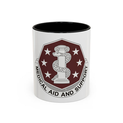 168 Medical Battalion (U.S. Army) Accent Coffee Mug