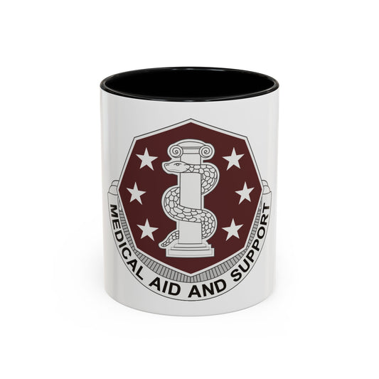 168 Medical Battalion (U.S. Army) Accent Coffee Mug