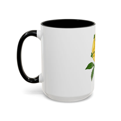 Golden Rose Badge - Accent Coffee Mug