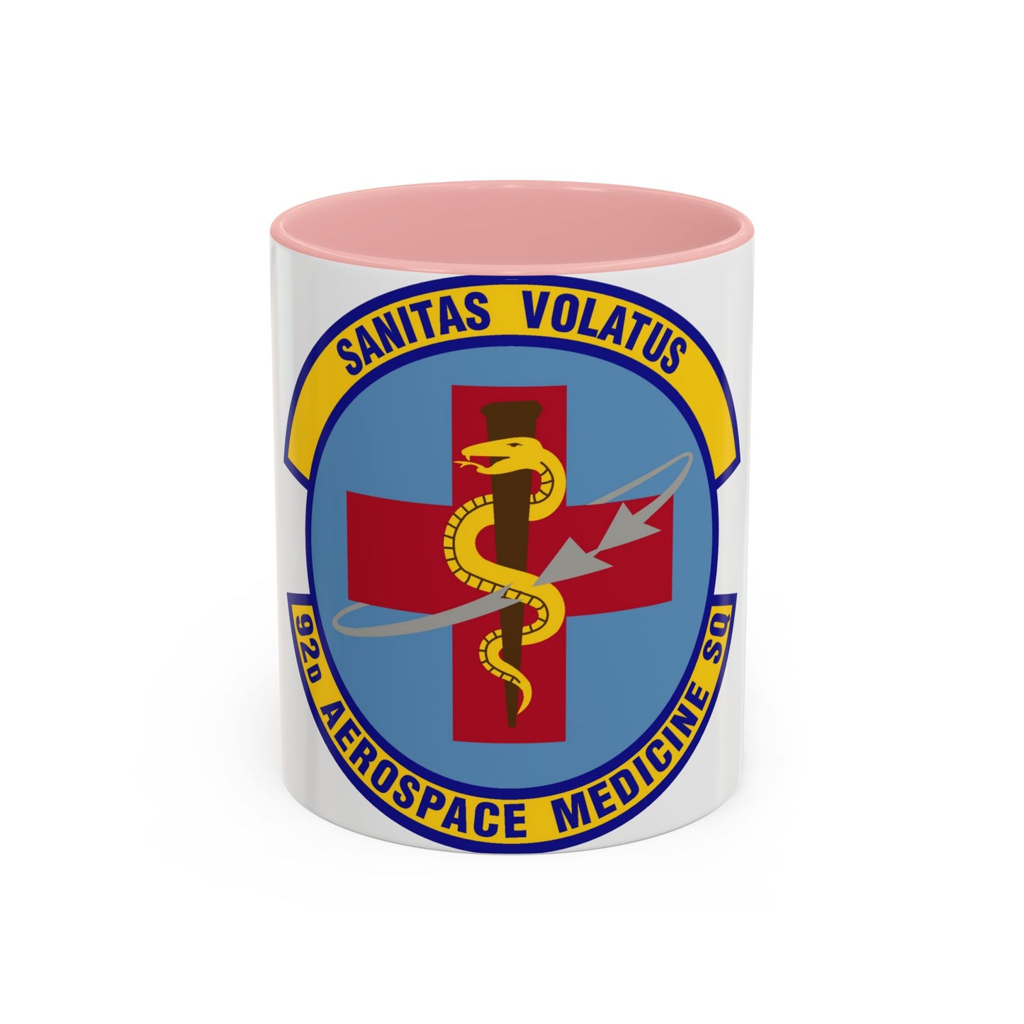 92d Aerospace Medicine Squadron (U.S. Air Force) Accent Coffee Mug