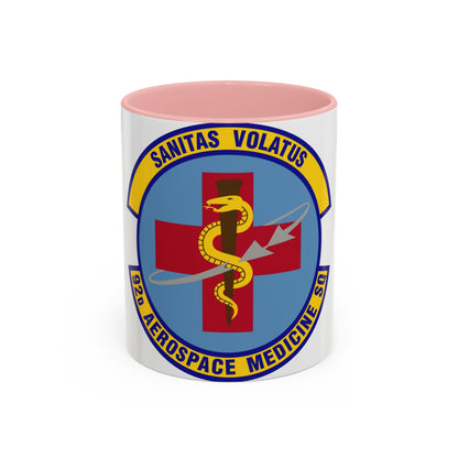 92d Aerospace Medicine Squadron (U.S. Air Force) Accent Coffee Mug