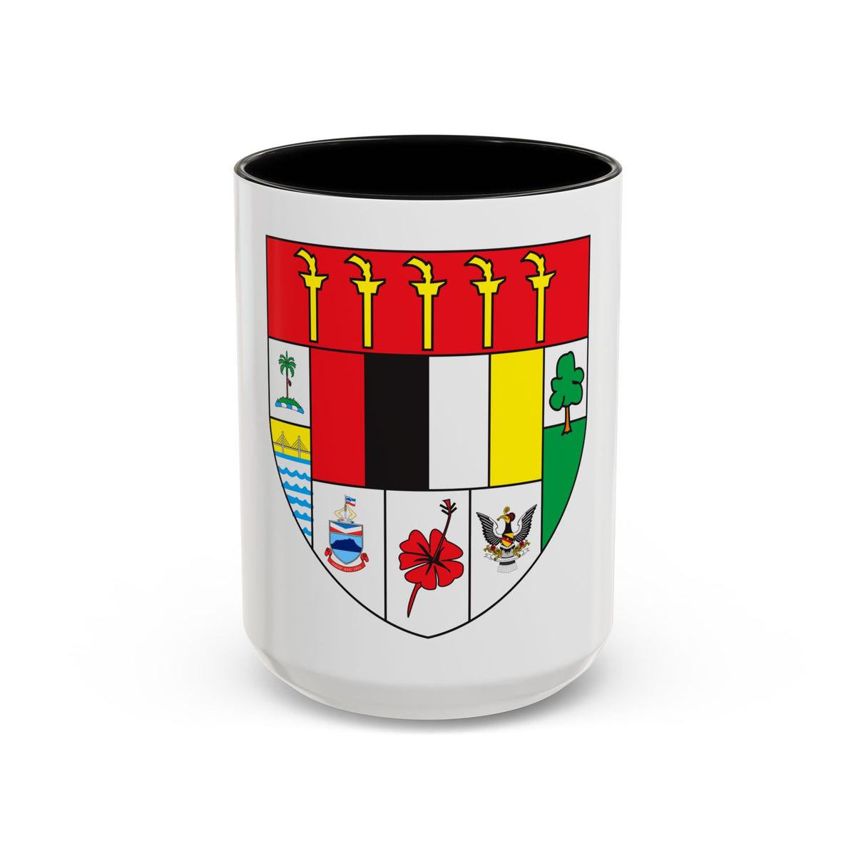 Arms of Malaysia - Accent Coffee Mug