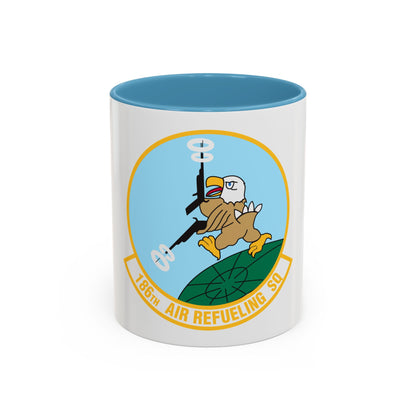 186 Air Refueling Squadron (U.S. Air Force) Accent Coffee Mug