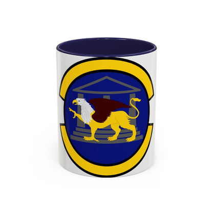 100 Maintenance Operations Squadron USAFE (U.S. Air Force) Accent Coffee Mug