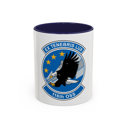 116th OSS (U.S. Air Force) Accent Coffee Mug