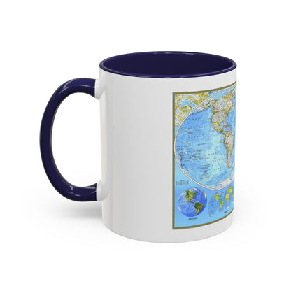 World Map - Political (1994) (Map) Accent Coffee Mug