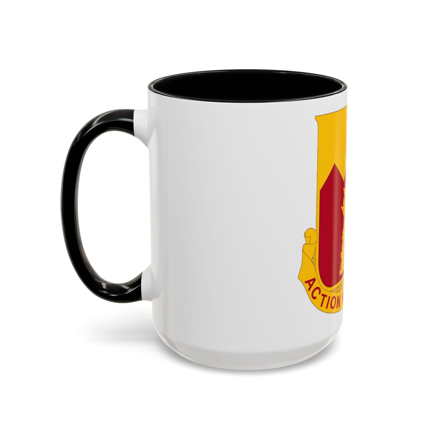 143rd Armored Field Artillery Battalion (U.S. Army) Accent Coffee Mug