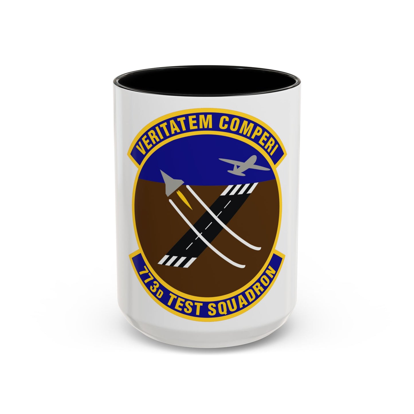 773 Test Squadron AFMC (U.S. Air Force) Accent Coffee Mug