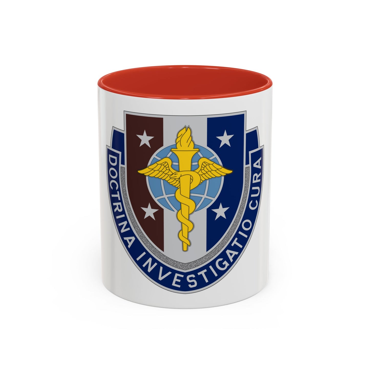 Uniformed Services University of the Health Sciences 2 (U.S. Army) Accent Coffee Mug